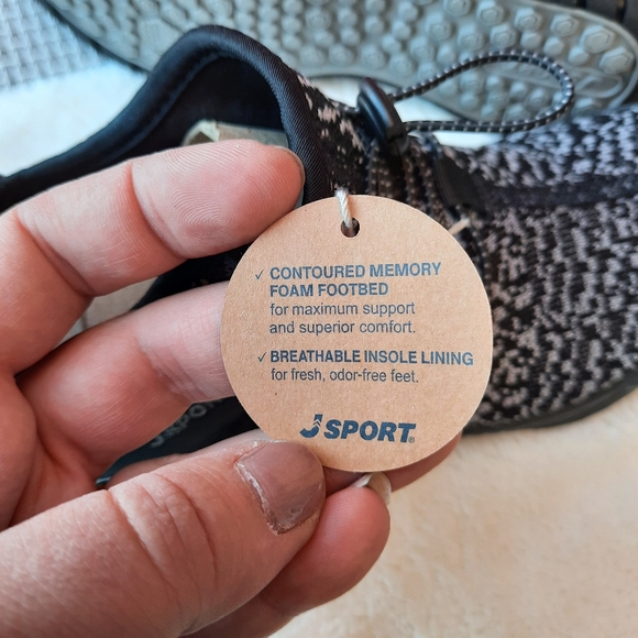 Jambu JSport Carly Laces Free Memory Foam Lightweight Sneakers 6.5 NEW - Picture 7 of 13